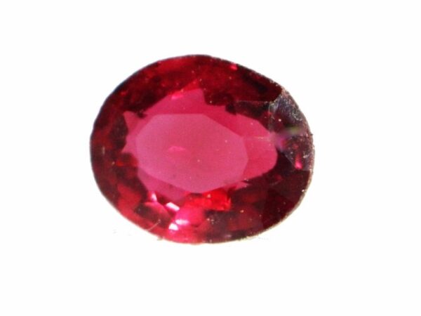 RUBY VIVID RED UNHEATED 0.26 Cts NATURAL SRI LANKA LOOSE GEMSTONE - 20749 - Image 2