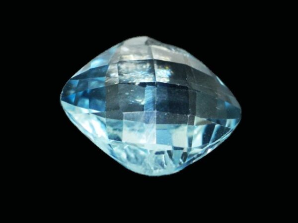 BLUE TOPAZ CHECK BOARD CUT 6.83 CTS - NATURAL SRI LANKA LOOSE GEMSTONE 20762 - Image 4