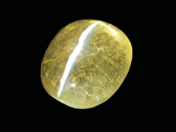 CHRYSOBERYL CATS EYE 0.64 CTS - NATURAL SRI LANKA LOOSE GEMSTONE 20763 - Image 2