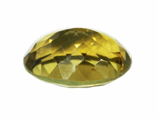 CITRINE YELLOW GREEN 13.70Cts NATURAL SRI LANKA LOOSE GEMSTONE - 20784 - Image 3