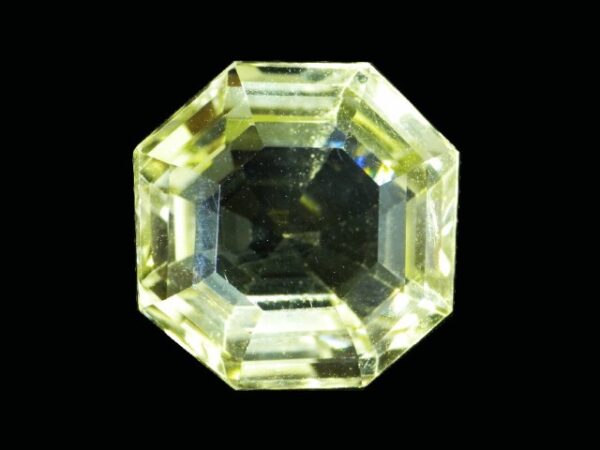 LIME CITRINE YELLOW GREEN 12.61 Cts NATURAL SRI LANKA LOOSE GEMSTONE - 20787