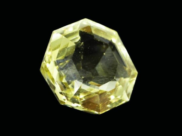 LIME CITRINE YELLOW GREEN 12.61 Cts NATURAL SRI LANKA LOOSE GEMSTONE - 20787 - Image 4