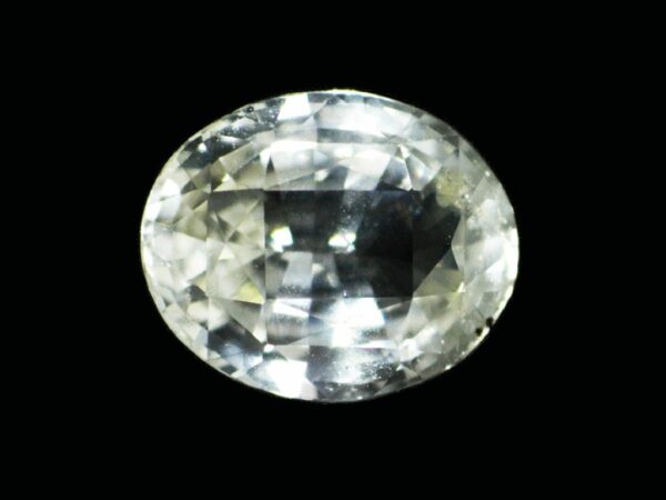 WHITE SAPPHIRE 2.57 CTS - NATURAL SRI LANKA LOOSE GEMSTONE 20864