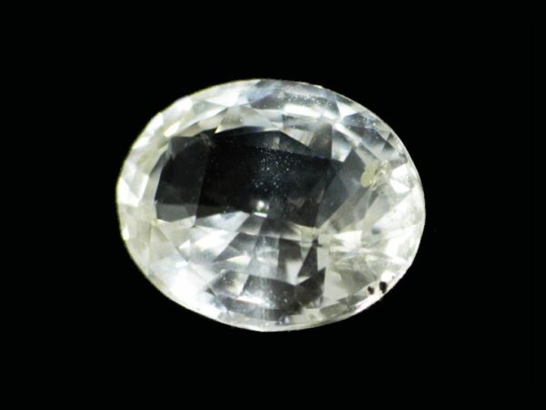 WHITE SAPPHIRE 2.57 CTS - NATURAL SRI LANKA LOOSE GEMSTONE 20864 - Image 2