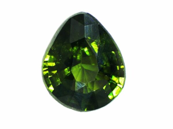 GREEN ZIRCON NATURAL 2.52 CTS - NATURAL SRI LANKA LOOSE GEMSTONE 20870