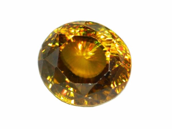 SPHENE MULTI COLOR EFFECT 2.55 Cts NATURAL SRI LANKA LOOSE GEMSTONE - 20882 - Image 2