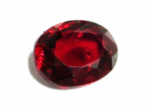 RUBY DEEP RED 0.48 CTS - OVAL CUT NATURAL SRI LANKA LOOSE GEMSTONE 20897 - Image 2