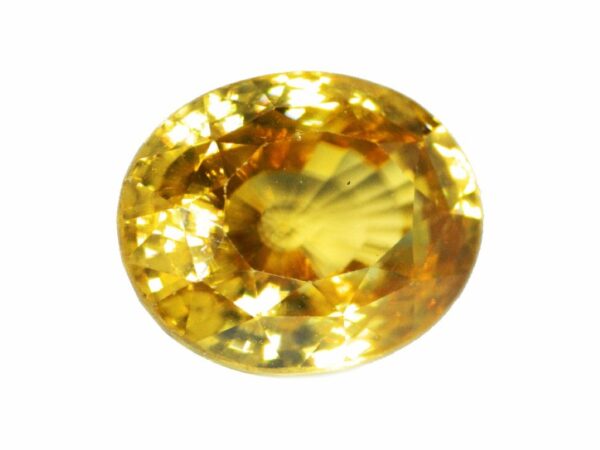 ZIRCON GOLDEN YELLOW LARGE GEM 9.15 CTS - NATURAL SRI LANKA LOOSE GEMSTONE 20900 - Image 2