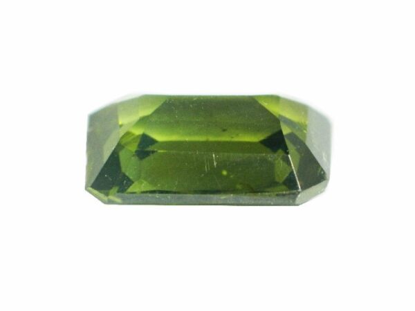 ZIRCON DEEP GREEN 3.13 CTS - NATURAL SRI LANKA LOOSE GEMSTONE 20929 - Image 3