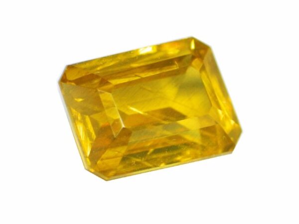 ZIRCON GOLDEN YELLOW 2.95 CTS - NATURAL SRI LANKA LOOSE GEMSTONE 20930 - Image 2