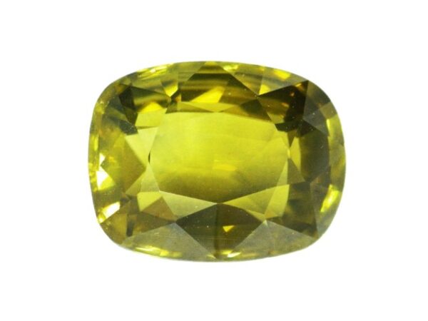 ZIRCON BROWNISH GREEN 8.91 CTS - NATURAL SRI LANKA LOOSE GEMSTONE 21034