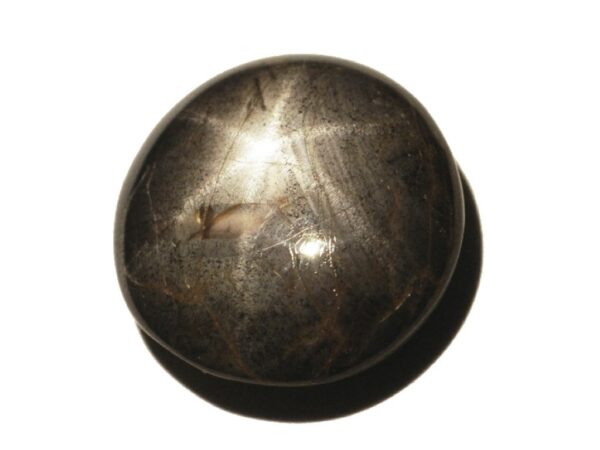 BLACK STAR SAPPHIRE 6 RAY 11.67 CTS - NATURAL SRI LANKA GEM - Image 3