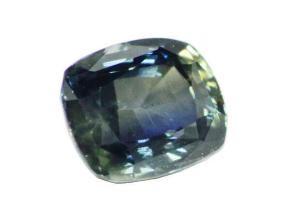 SAPPHIRE BLUE GREEN 1.03 Cts OVAL DARK GREY NATURAL CEYLON LOOSE GEMSTONE 21052 - Image 4