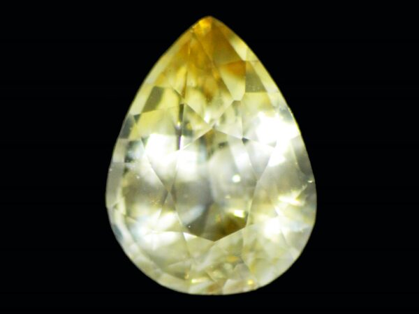 YELLOW SAPPHIRE 1.16 Cts NATURAL SRI LANKA LOOSE GEMSTONE - 21055