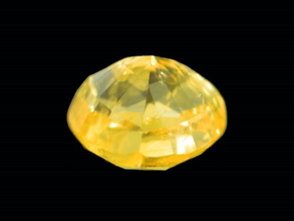 YELLOW SAPPHIRE 0.63 Cts NATURAL CEYLON LOOSE GEM 21063 - Image 3