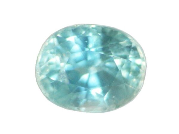 BLUE ZIRCON RARE COLOR 1.11 Cts - NATURAL SRI LANKA LOOSE GEMSTONE 21081