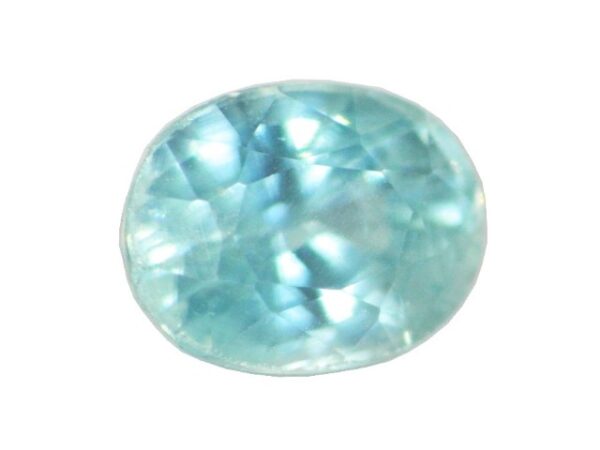 BLUE ZIRCON RARE COLOR 1.11 Cts - NATURAL SRI LANKA LOOSE GEMSTONE 21081 - Image 2