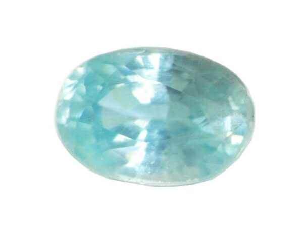 BLUE ZIRCON RARE COLOR 0.93 Cts - NATURAL SRI LANKA LOOSE GEMSTONE 21083 - Image 2