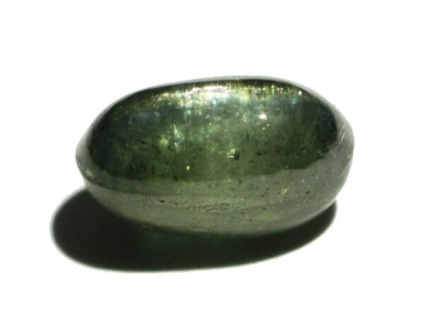 GREEN SAPPHIRE CATS EYE 1.84 CTS - NATURAL SRI LANKA LOOSE GEMSTONE 21136 - Image 2