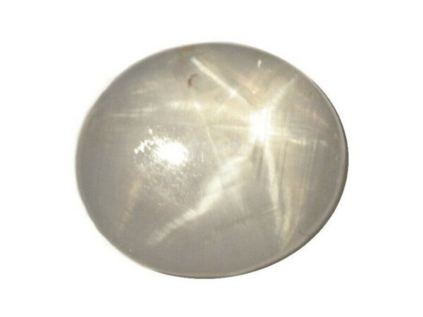 STAR SAPPHIRE LIGHT GRAY 7.94 Cts NATURAL STUNNING 6 RAY STAR GEM - Image 4