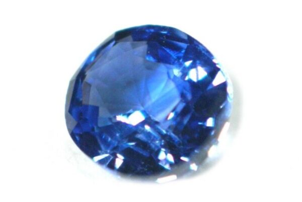 NATURAL BLUE SAPPHIRE UNHEATED 0.42 CTS - BEAUTIFUL CORNFLOWER BLUE - Image 2