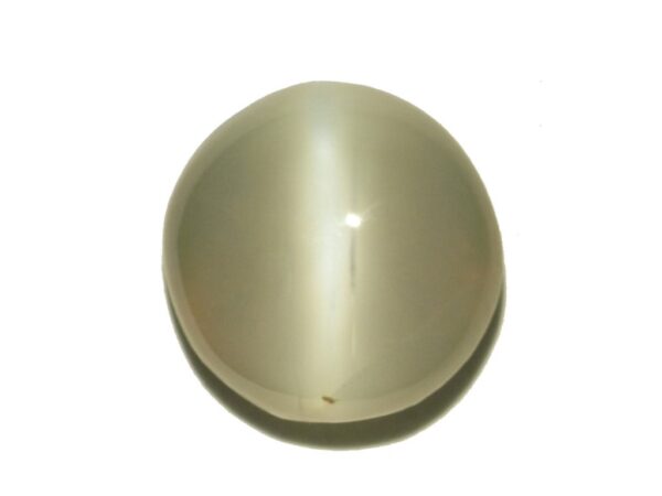 CHRYSOBERYL CATS EYE 1.73 CTS ROUND SHAPE NATURAL SRI LANKA LOOSE GEMSTONE 21274 - Image 3