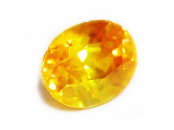 YELLOW SAPPHIRE DEEP YELLOW 1.80 Cts - NATURAL SRI LANKA LOOSE GEMSTONE 21319 - Image 3