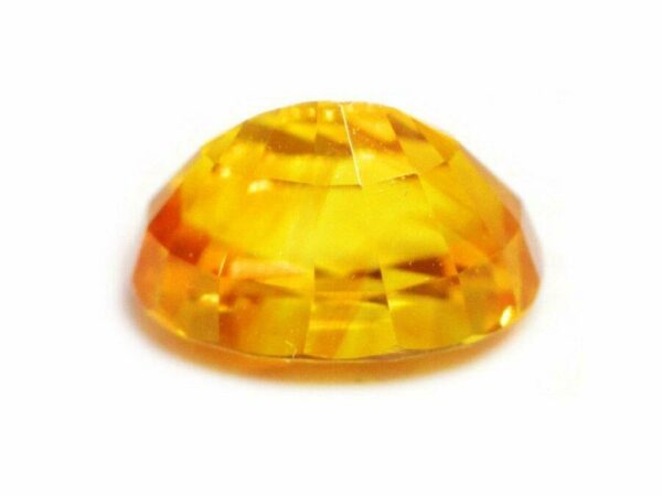 YELLOW SAPPHIRE DEEP YELLOW 1.80 Cts - NATURAL SRI LANKA LOOSE GEMSTONE 21319 - Image 4