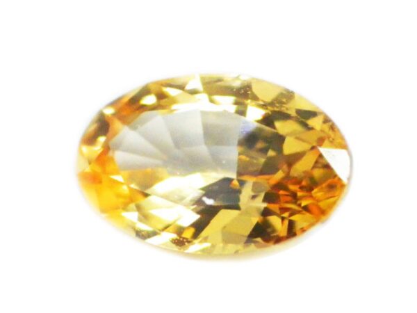 CERTIFIED YELLOW SAPPHIRE 0.91 Cts NATURAL SRI LANKA GEMSTONE 21335 - Image 3