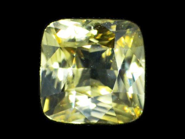 ZIRCON YELLOW 3.07 Cts NATURAL SRI LANKA LOOSE GEMSTONE 21375