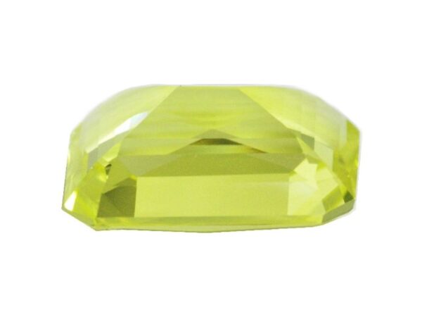 LIME CITRINE LIME GREEN 12.18 Cts NATURAL SRI LANKA LOOSE GEMSTONE - 21386 - Image 3