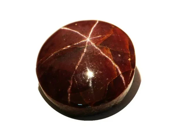 CERTIFIED GARNET 6 RAY STAR 46.37 Cts OVAL NATURAL CEYLON LOOSE GEMSTONE 20473