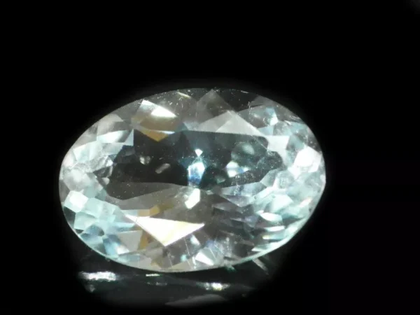 WHITE BERYL BLUE TINTED 3.69 CTS - NATURAL CEYLON LOOSE GEM - 18703