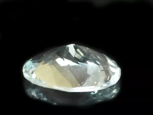 WHITE BERYL BLUE TINTED 3.69 CTS - NATURAL CEYLON LOOSE GEM - 18703 - Image 3