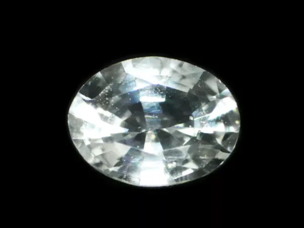 WHITE SAPPHIRE 0.77 CTS - SRI LANKA NATURAL GEMSTONE 19108