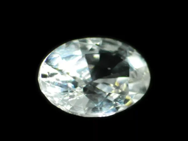 WHITE SAPPHIRE 0.77 CTS - SRI LANKA NATURAL GEMSTONE 19108 - Image 2