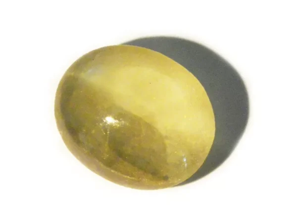 APATITE CATS EYE 10.11 CTS - OVALCUT CEYLON LOOSE GEM -19248 - Image 3