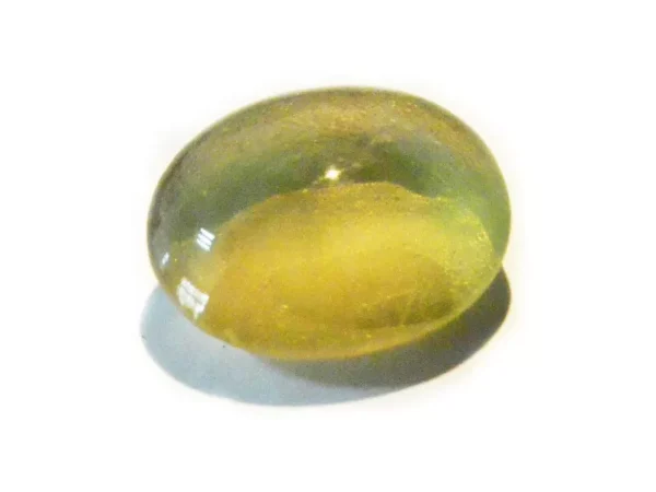 APATITE CATS EYE 10.11 CTS - OVALCUT CEYLON LOOSE GEM -19248 - Image 2