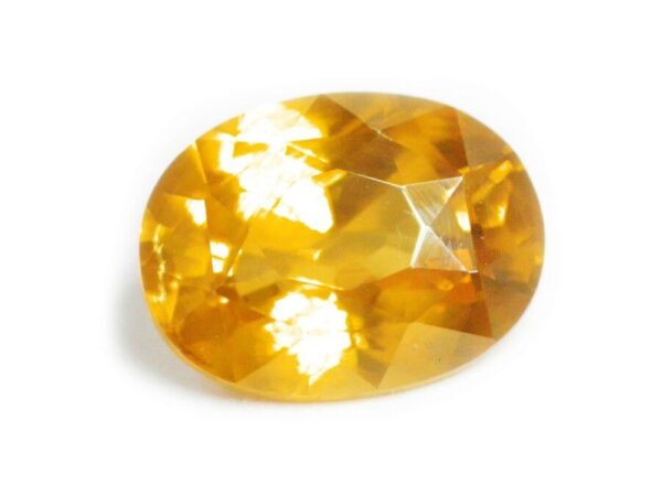 GOLDEN YELLOW ZIRCON 2.48 CTS NATURAL SRI LANKA LOOSE GEMSTONE - Clearance Sale