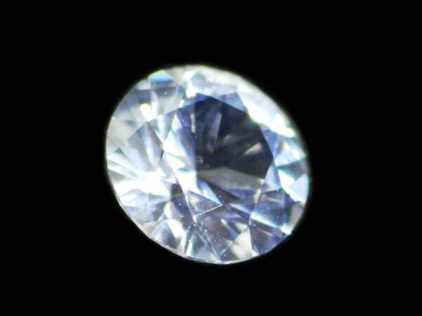 WHITE SAPPHIRE 5.6MM 0.75 CTS - SRI LANKA NATURAL GEMSTONE - Clearance Sale - Image 4