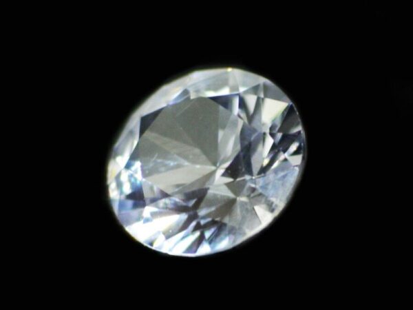 WHITE SAPPHIRE 5.6MM 0.75 CTS - SRI LANKA NATURAL GEMSTONE - Clearance Sale - Image 2