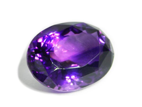 CERTIFIED AMETHYST COLOR CHANGE 15.70 CTS CEYLON LOOSE GEM 15252 - Image 3