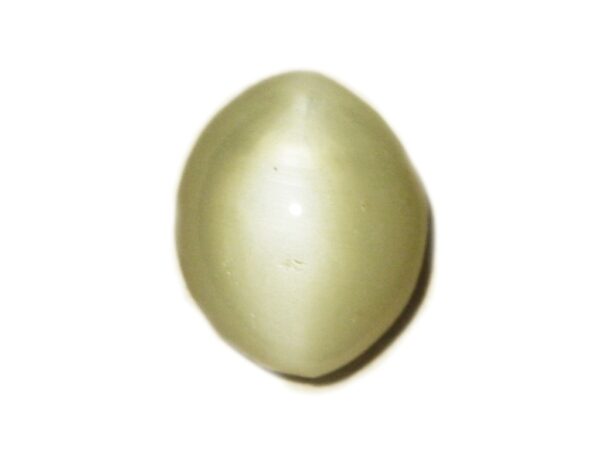 CHRYSOBERYL CATS EYE 1.25 CTS 15430 BEAUTIFUL SILVER RAY - Clearance Sale