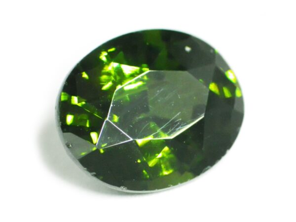 CERTIFIED GREEN ZIRCON 4.59 CTS - CEYLON LOOSE GEM 15831 - Image 2