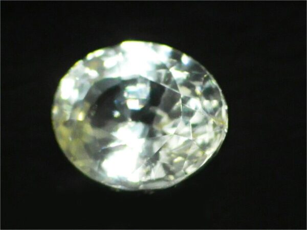 CERTIFIED WHITE SAPPHIRE UNHEATED 0.89 CTS  - SRI LANKA NATURAL GEMSTONE - Image 2