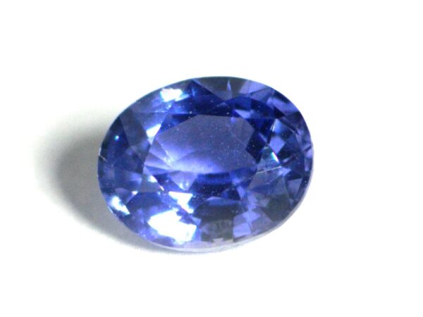 BLUE SAPPHIRE 0.54 CTS - NATURAL SRI LANKA LOOSE GEMSTONE 17549 - Image 2