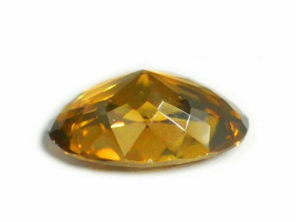 ZIRCON GOLDEN BROWN OVAL CUT 4.11 CTS - CEYLON NATURAL LOOSE GEM Clearance Sale - Image 4