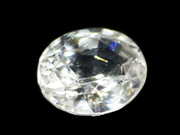 WHITE SAPPHIRE UNHEATED 0.68 CTS - NATURAL SRI LANKA LOOSE GEMSTONE 18403