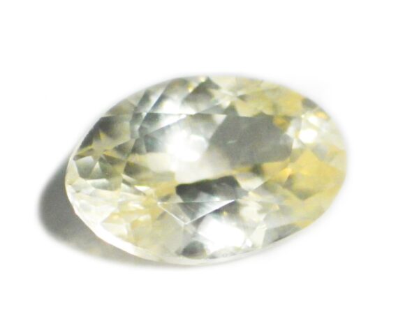 WHITE SAPPHIRE UNHEATED 1.24 Cts  SRI LANKA NATURAL GEM 18477 - Image 2