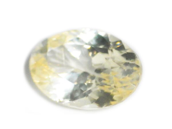 WHITE SAPPHIRE UNHEATED 1.24 Cts  SRI LANKA NATURAL GEM 18477 - Image 3